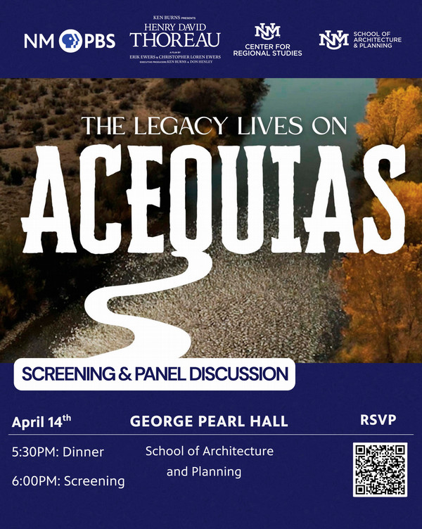 Acequias - Pearl Hall - April 2026